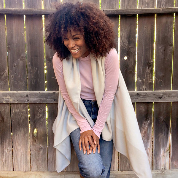 Drapey Vest – Summer and Rose