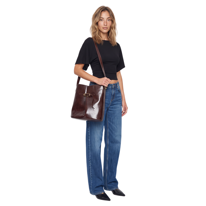 Halley Kate x Summer & Rose Belted Bag in Rosewood – Summer and Rose