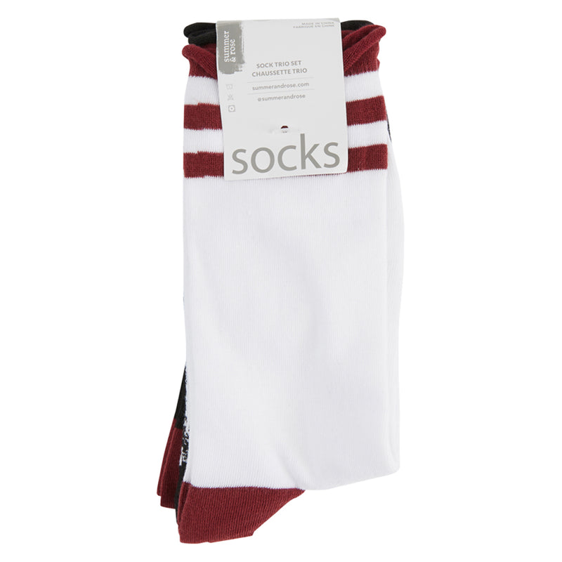 Holiday Fashion Socks - Pack of 3