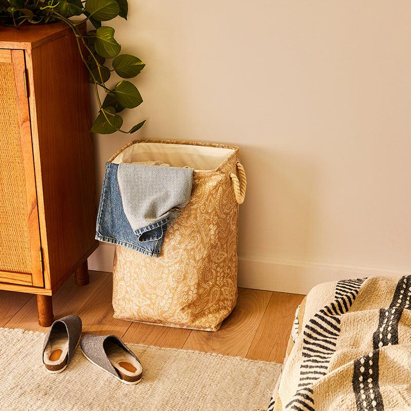 Laundry Basket in Adobe