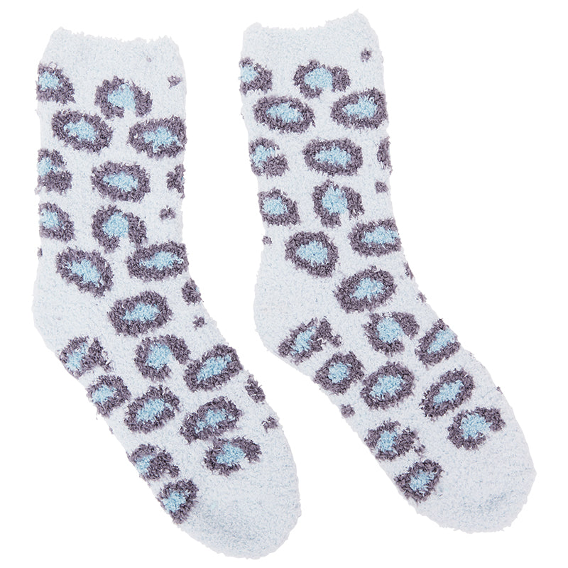 Animal Print Cozy Socks - Pack of 3