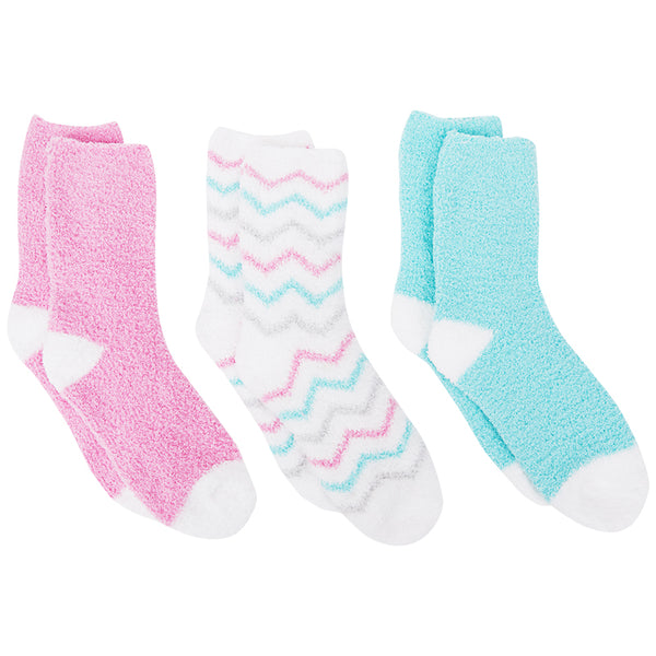 Pastel Cozy Socks - Pack of 3