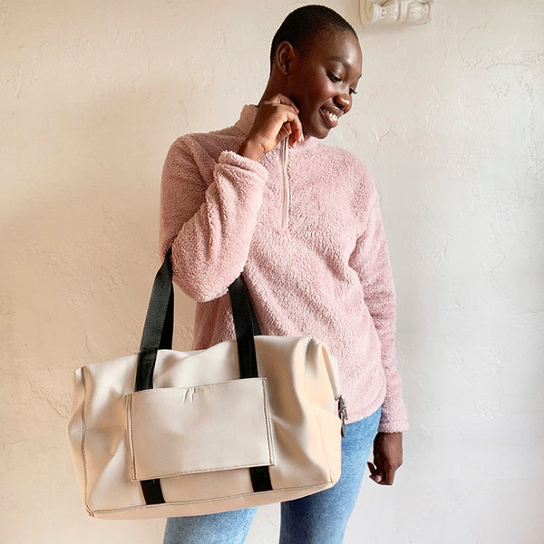 Wendy Large Weekender in Tan