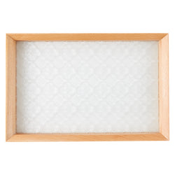 Textured Glass Catchall Tray