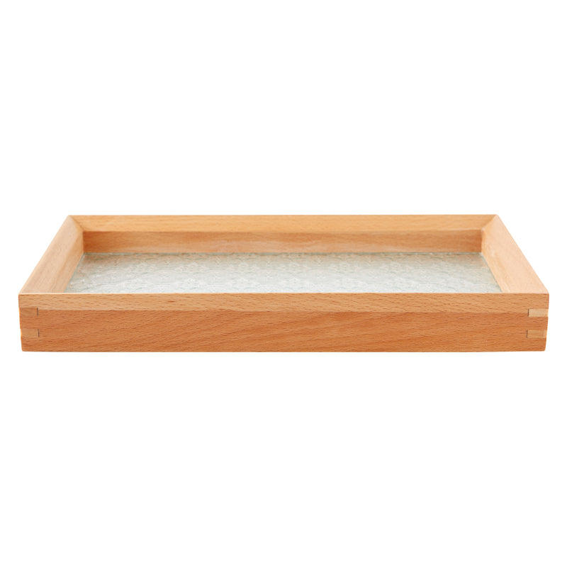 Textured Glass Catchall Tray